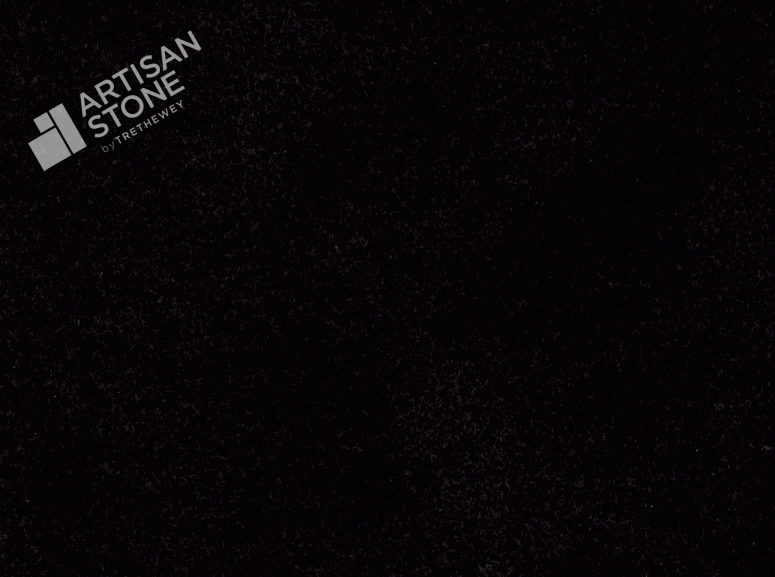 Jet Black | Caesarstone Engineered Stone Stone » Artisan Stone