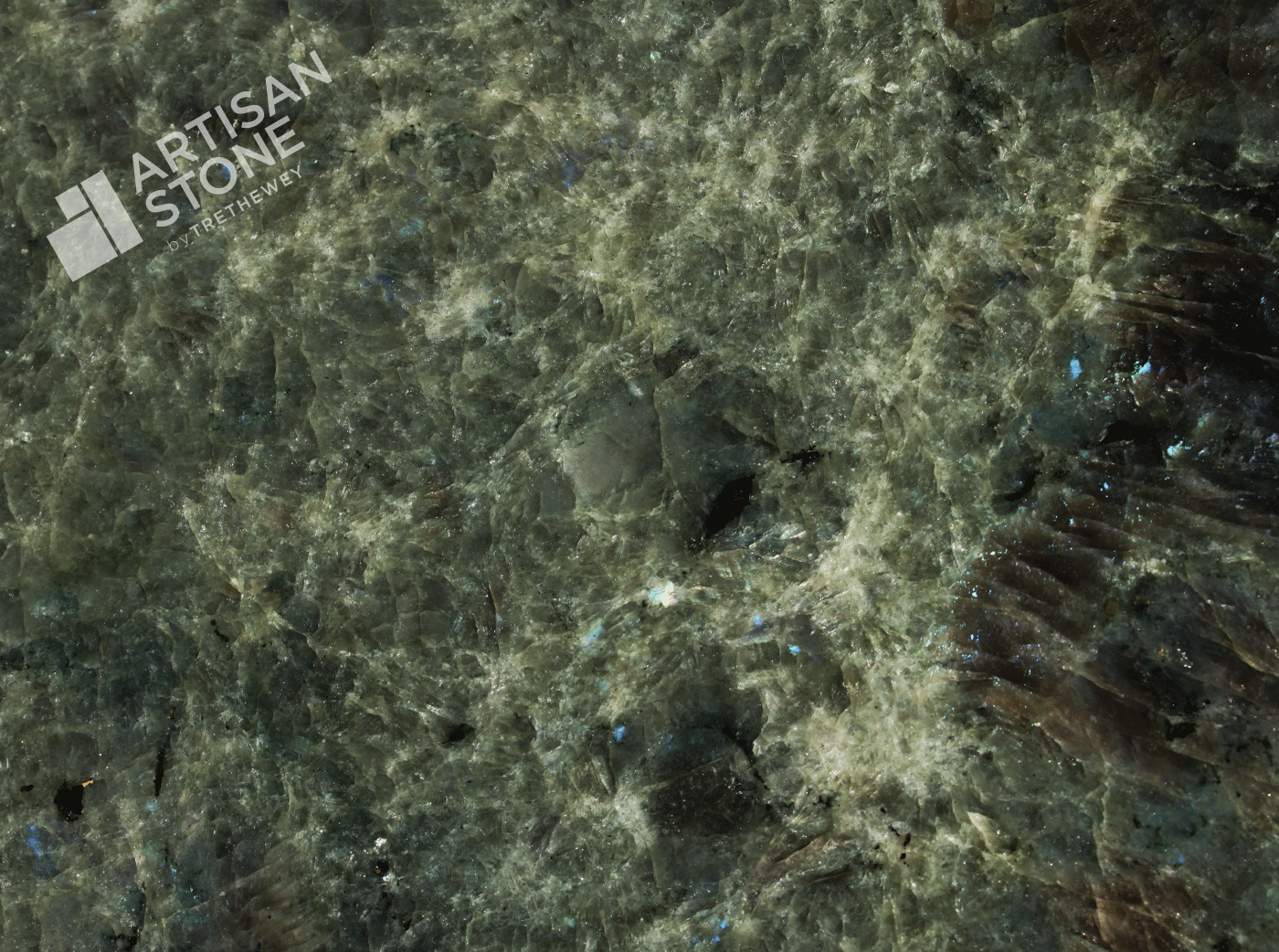 River Blue - Granite - Close Up