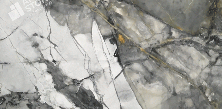 Invisible White 'Extra' Batch 12920M - Marble - Close Up
