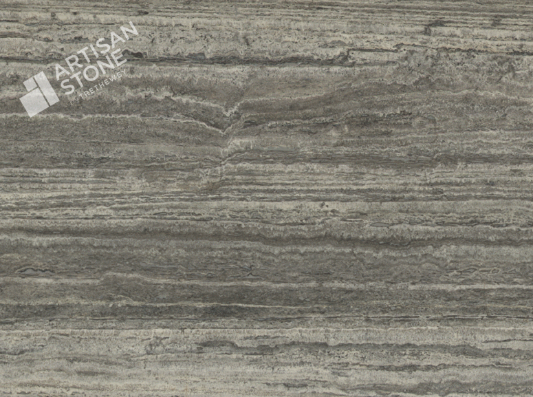Travertine Silver Plus Batch ITA39L - Marble - Close Up