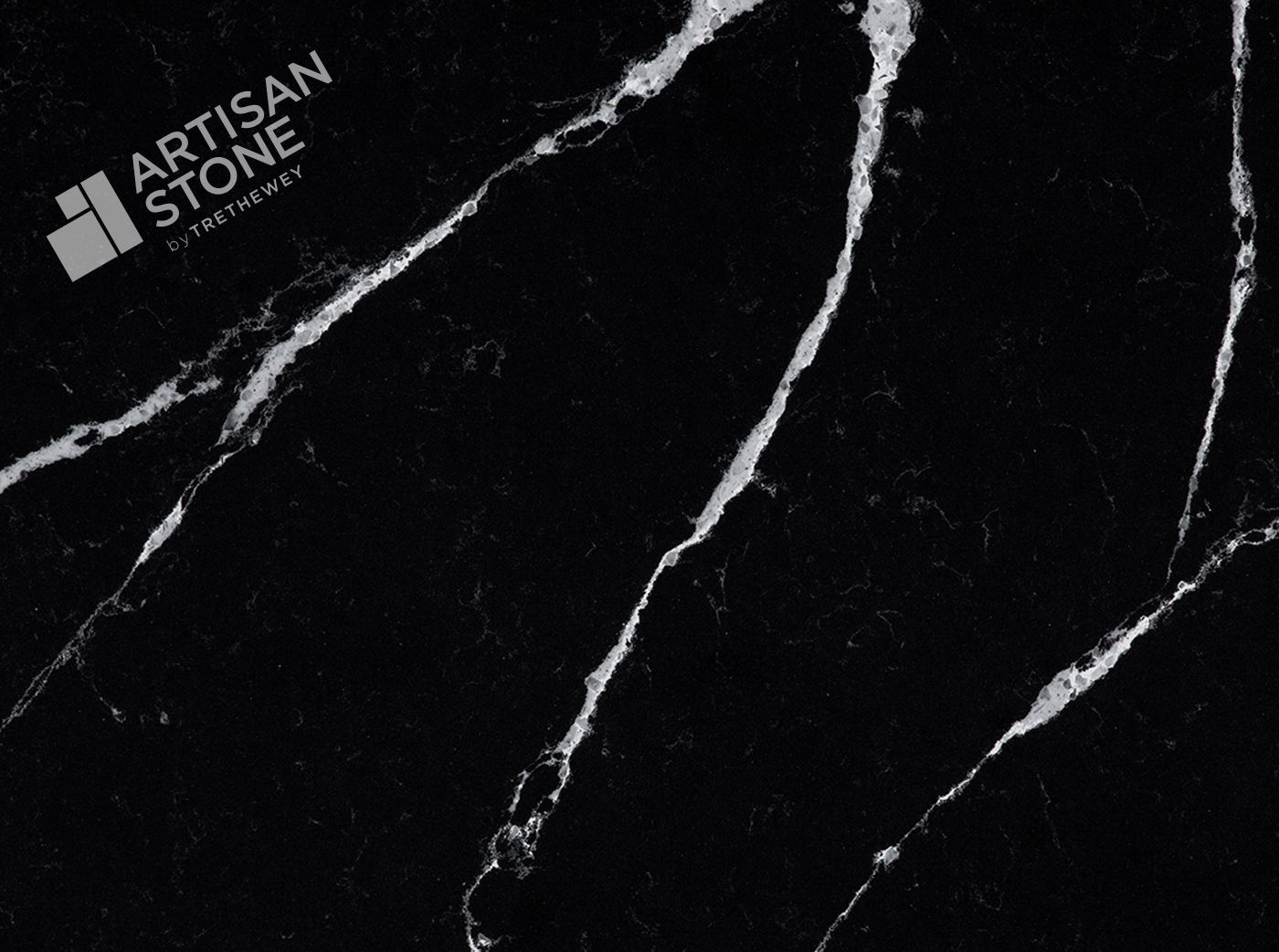 Eternal Marquina - Silestone - Close Up