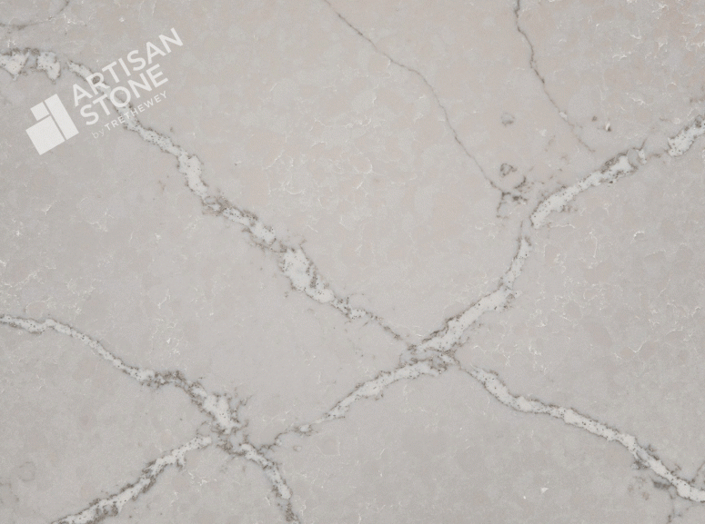 Victorian Silver - Silestone - Close Up