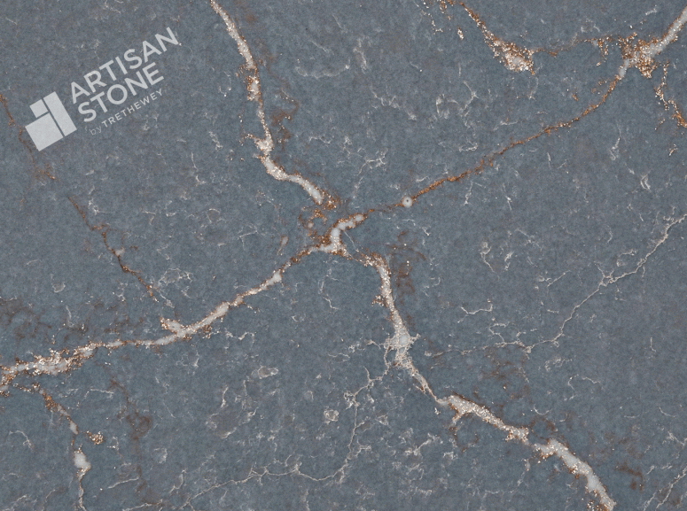 Parisien Bleu - Silestone - Close Up