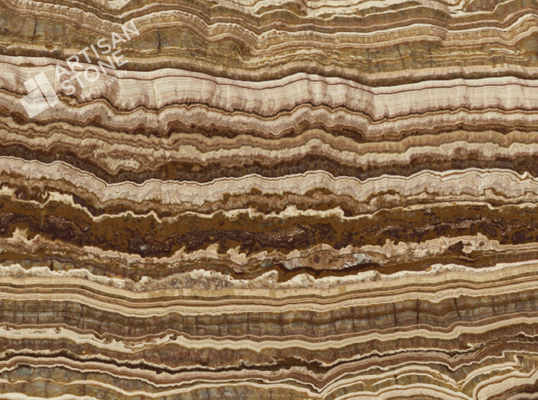 Tiger Onyx Block ES2068 - Onyx - Close Up